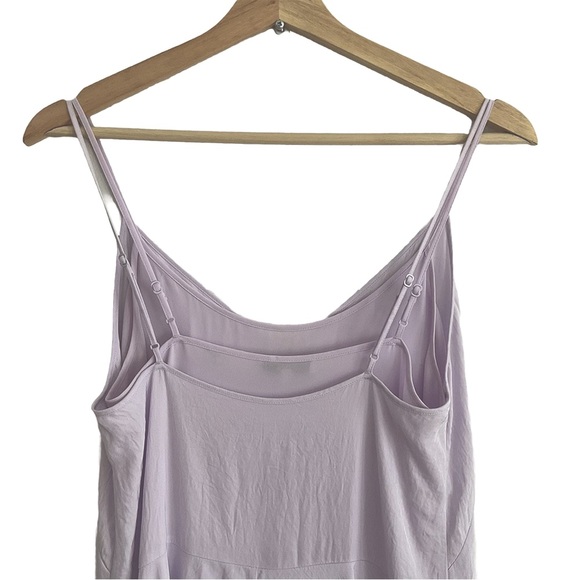 Vince Double Layer Midi Dress in lavender - Picture 5 of 6
